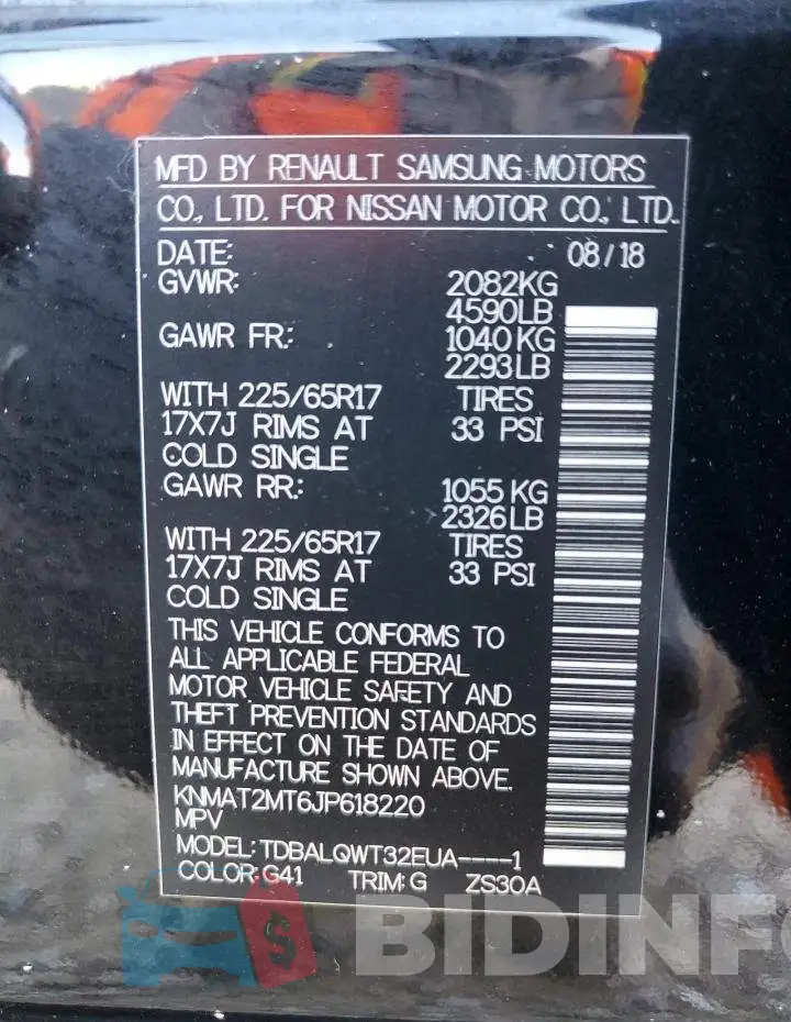 KNMAT2MT6JP618220 Photo# 12