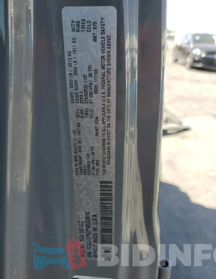 1C4JJXP62PW580914 Photo# 14