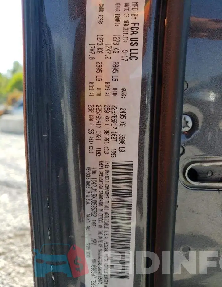 1C4PJMLBXJD535752 Photo# 13