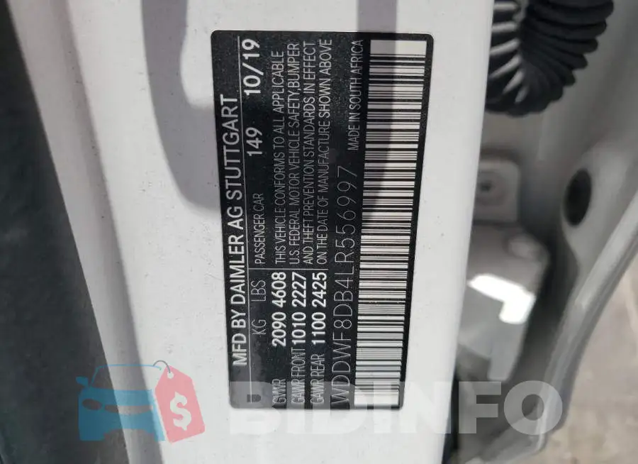 WDDWF8DB4LR556997 Photo# 12