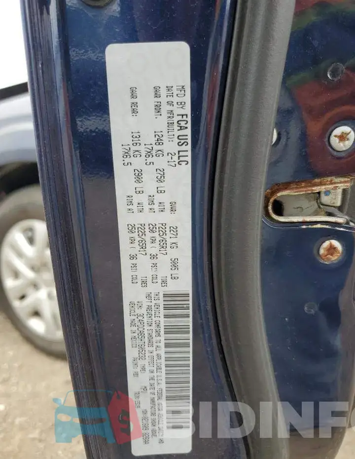 3C4PDCAB5HT605232 Photo# 12