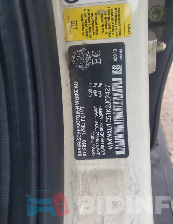 WMWXU1C51K2J02427 Photo# 13