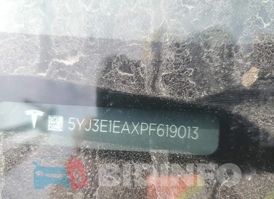 5YJ3E1EAXPF619013 Photo# 13
