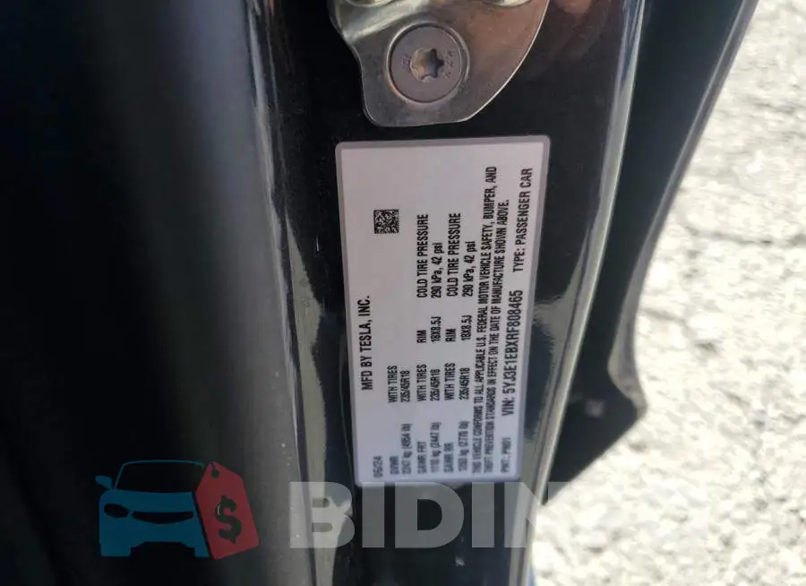 5YJ3E1EBXRF808465 Photo# 12