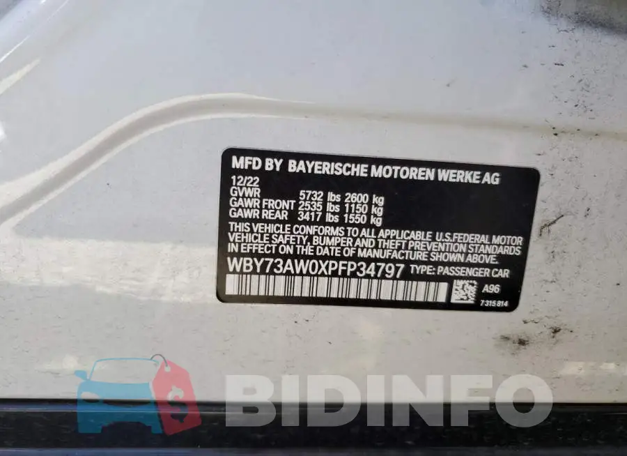 WBY73AW0XPFP34797 Photo# 12