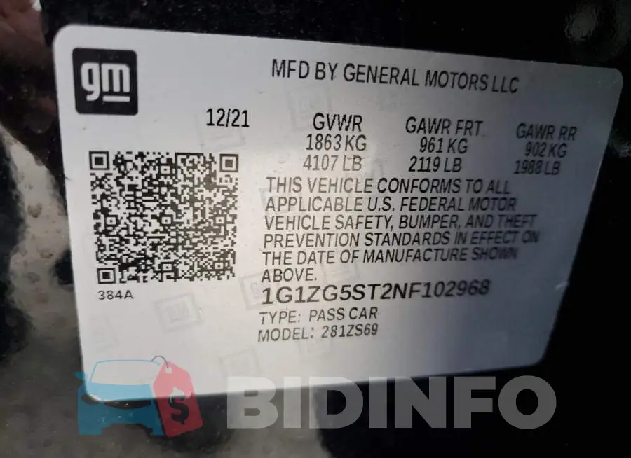1G1ZG5ST2NF102968 Photo# 12