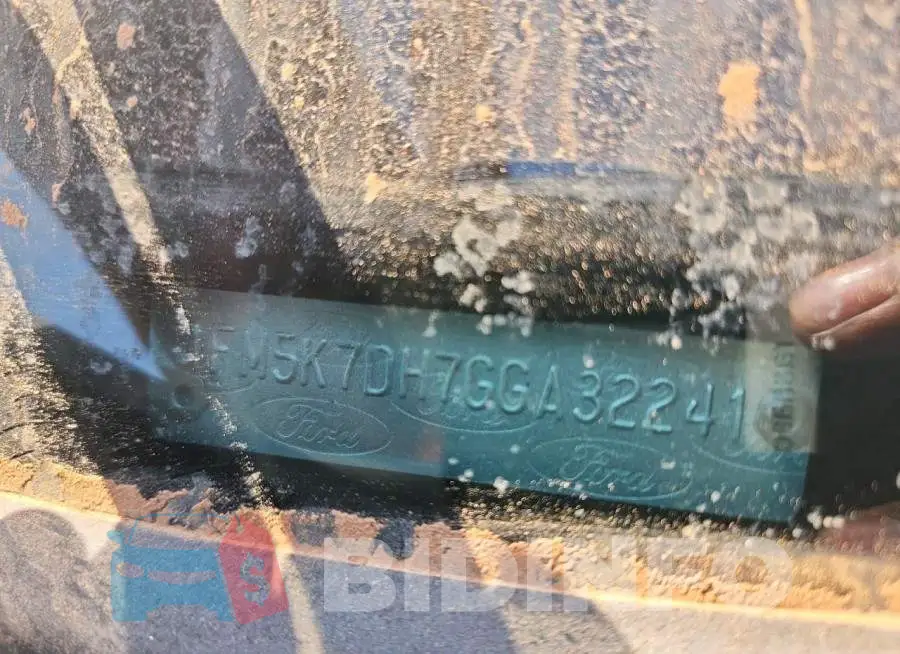 1FM5K7DH7GGA32241 Photo# 13