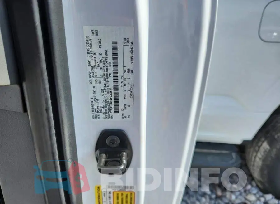 1FTFX1E88NFC22882 Photo# 12
