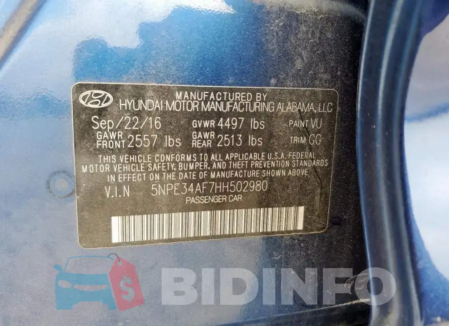 5NPE34AF7HH502980 Photo# 12