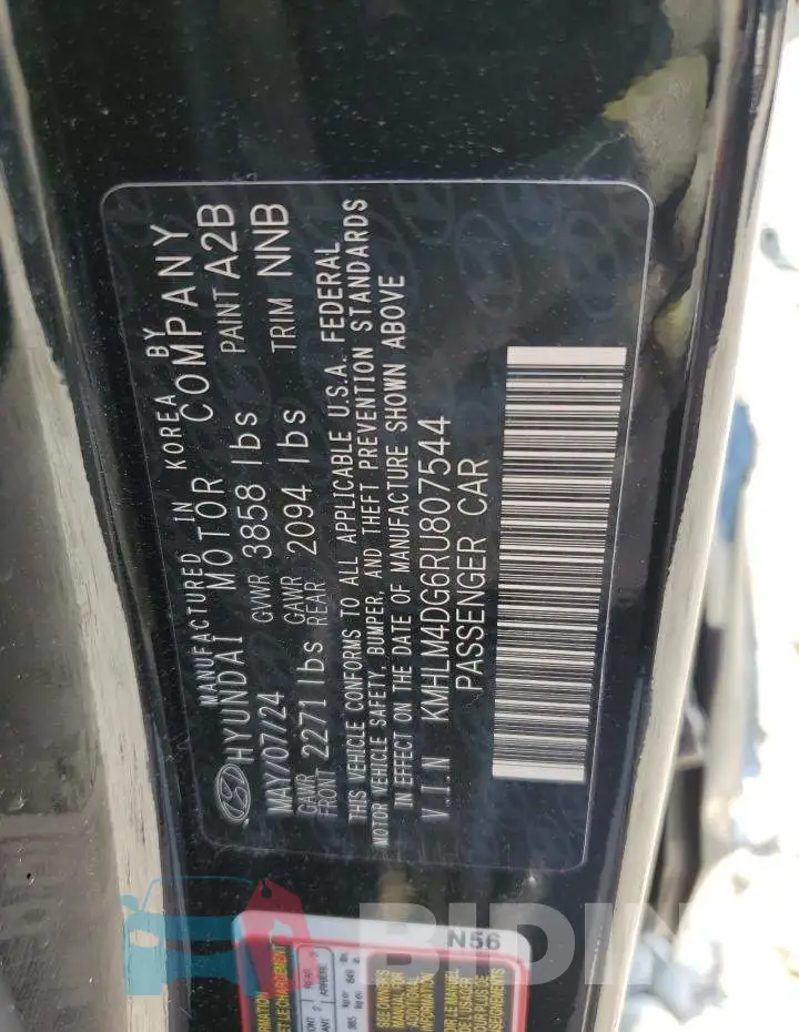 KMHLM4DG6RU807544 Photo# 12