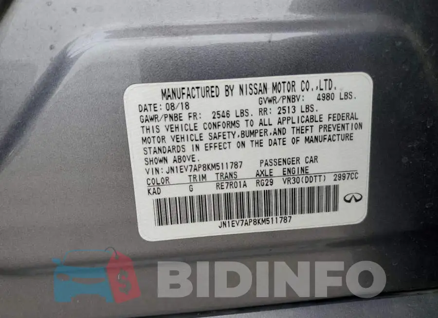 JN1EV7AP8KM511787 Photo# 12