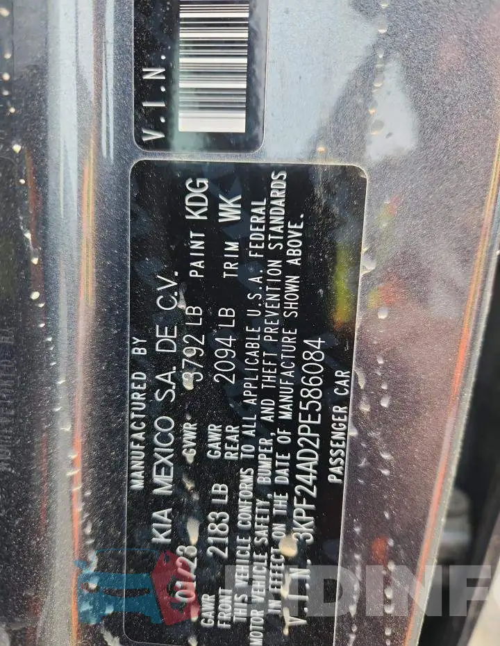 3KPF24AD2PE586084 Photo# 12