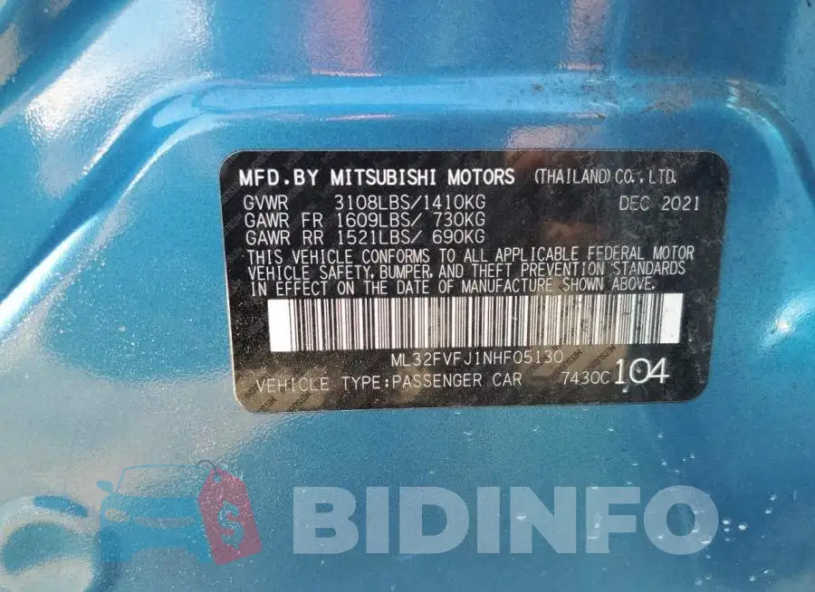 ML32FVFJ1NHF05130 Photo# 12