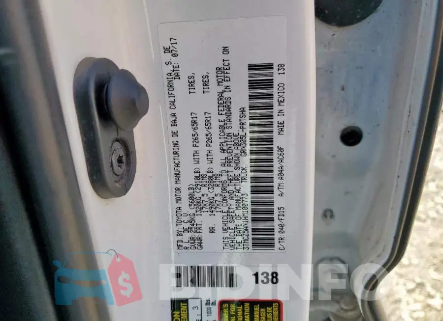 3TMCZ5AN1HM100773 Photo# 12