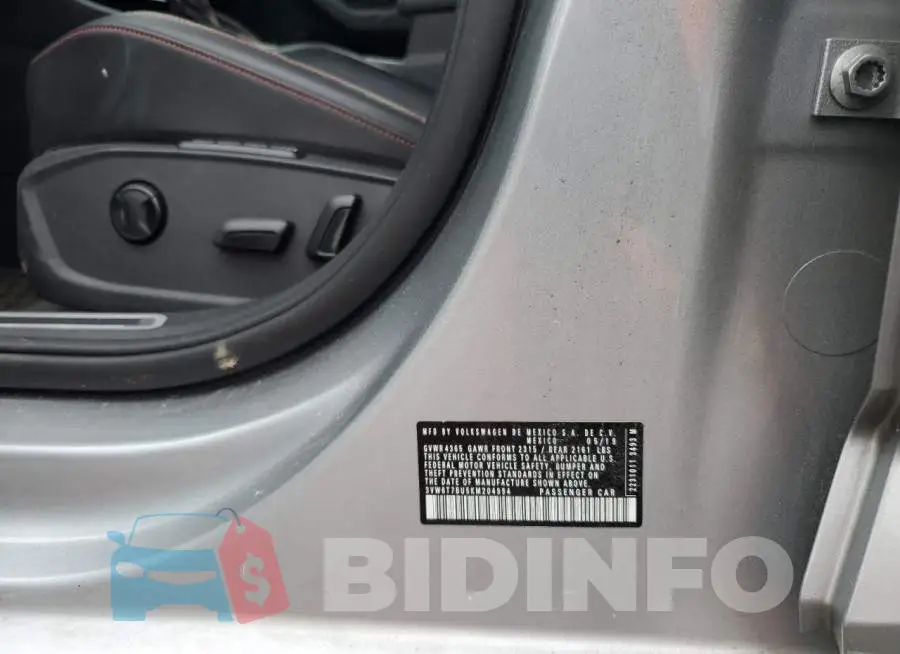 3VW6T7BU5KM204994 Photo# 13