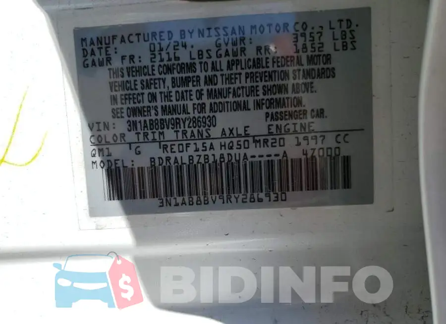 3N1AB8BV9RY286930 Photo# 12
