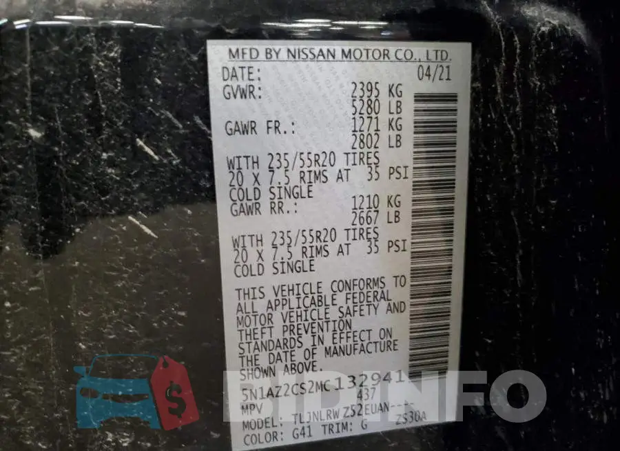 5N1AZ2CS2MC132941 Photo# 14