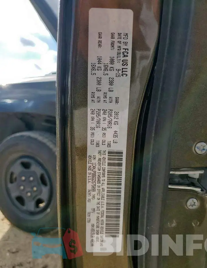 1C4NJPBB6GD575099 Photo# 14