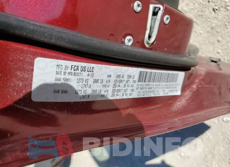 1C4PJMLB3KD435252 Photo# 13