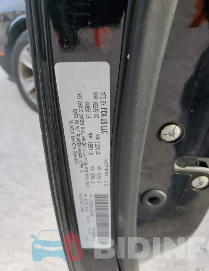 2C3CDZAGXJH245388 Photo# 12
