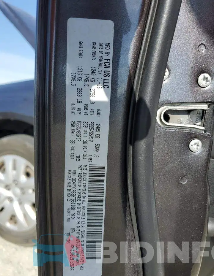 3C4PDCAB3HT551168 Photo# 13