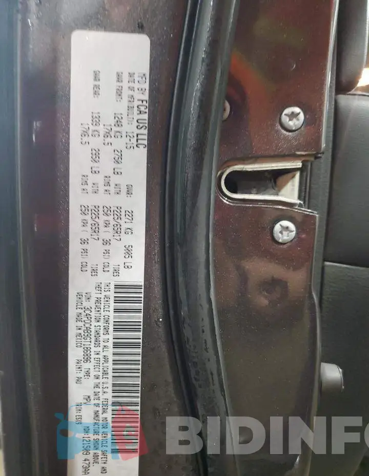 3C4PDCAB9GT186896 Photo# 13
