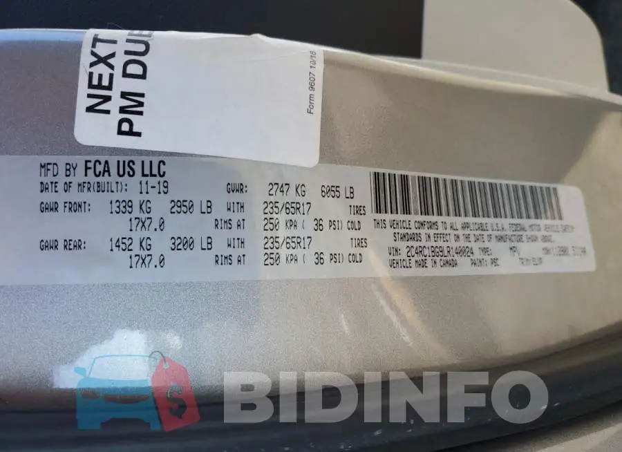2C4RC1BG9LR140024 Photo# 13