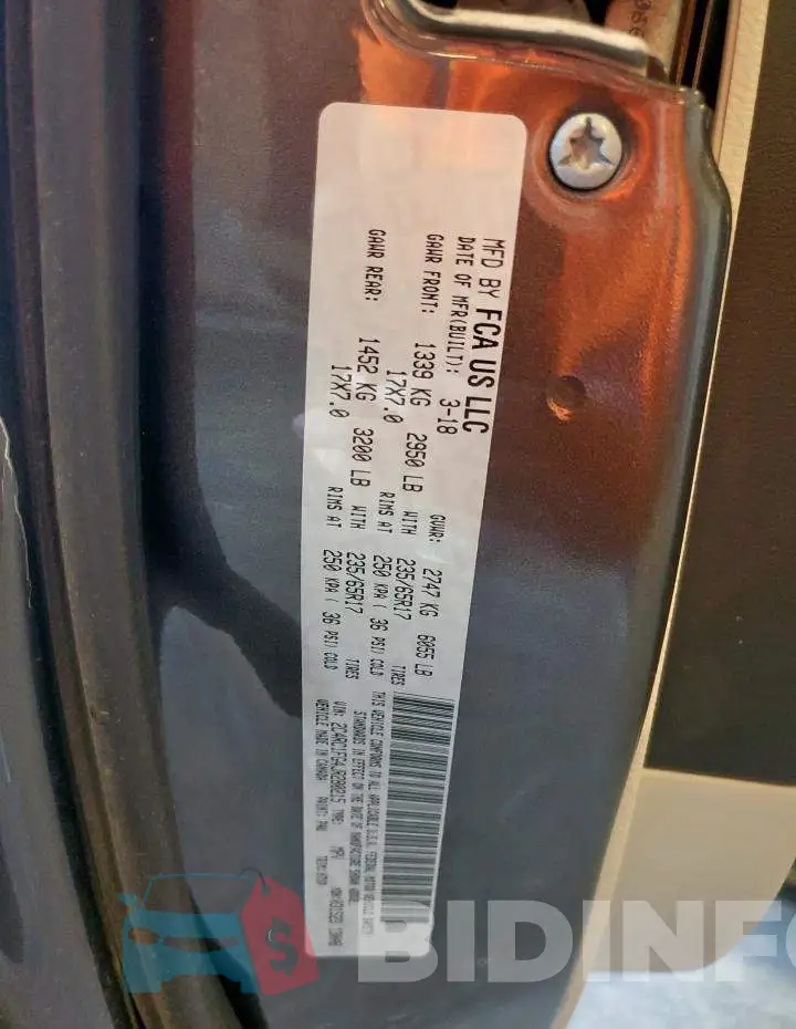 2C4RC1FG4JR280215 Photo# 13