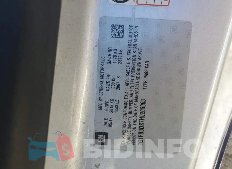 1G1FB3DS7H0206003 Photo# 12