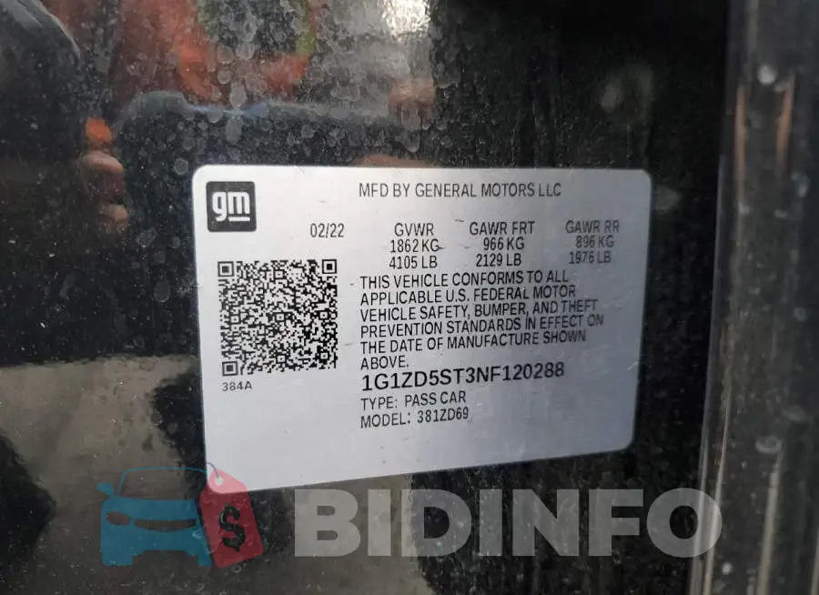 1G1ZD5ST3NF120288 Photo# 13
