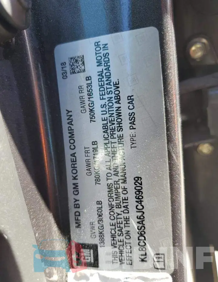 KL8CD6SA6JC469029 Photo# 12