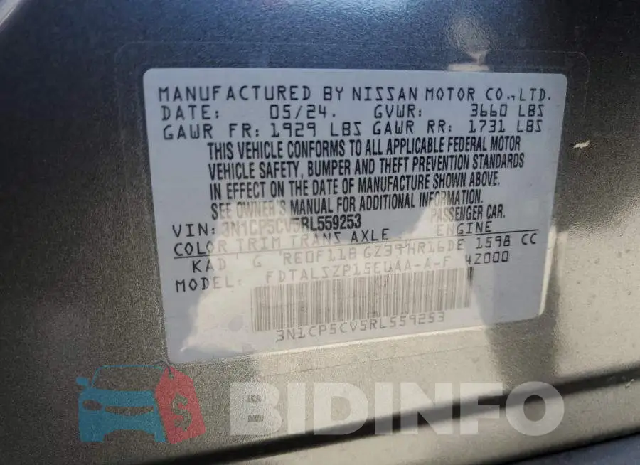 3N1CP5CV5RL559253 Photo# 14