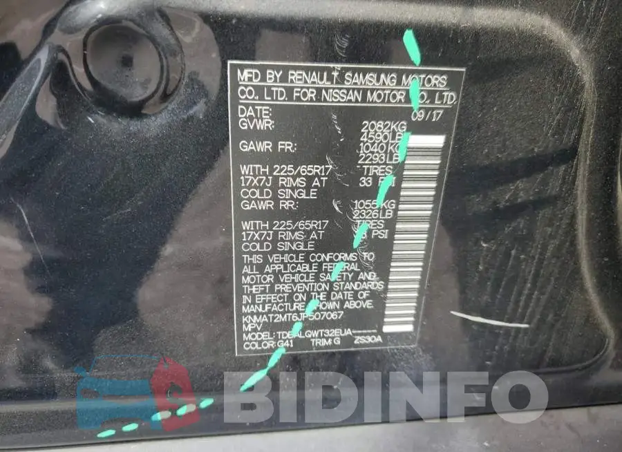 KNMAT2MT6JP507067 Photo# 13