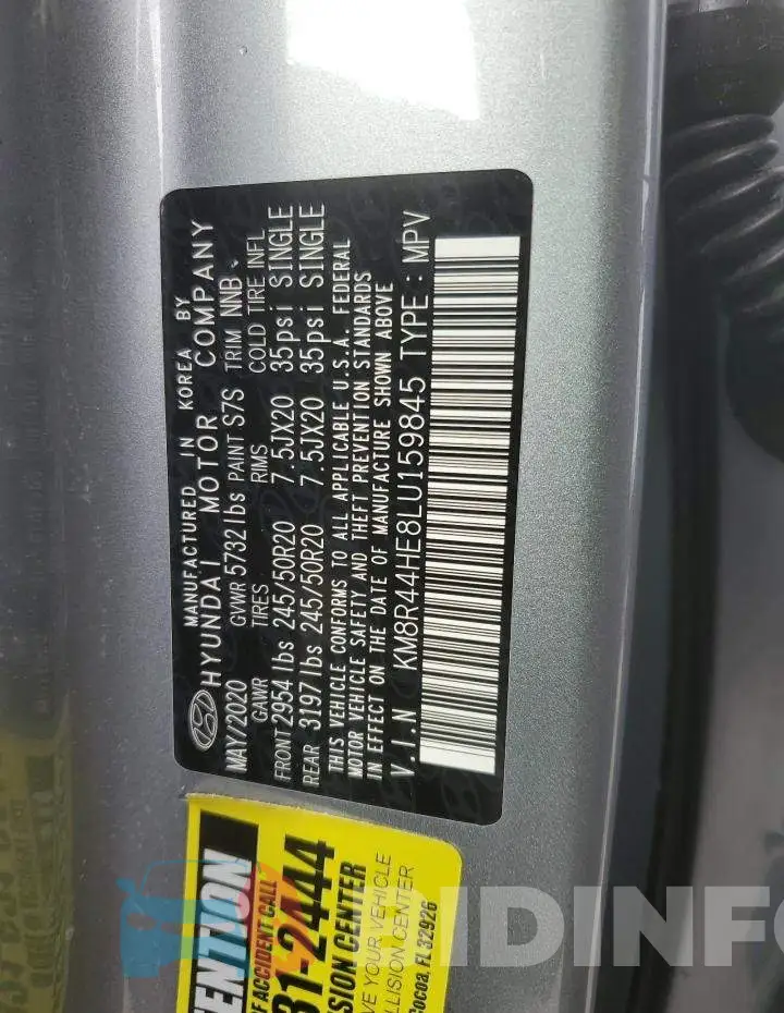 KM8R44HE8LU159845 Photo# 13