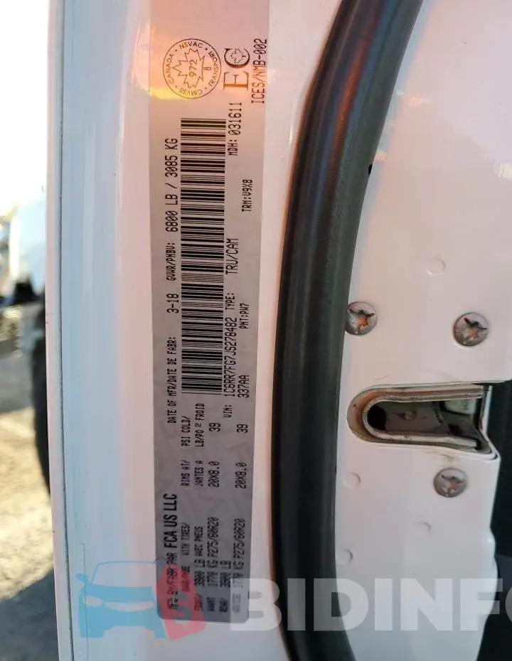 1C6RR7FG7JS278482 Photo# 13