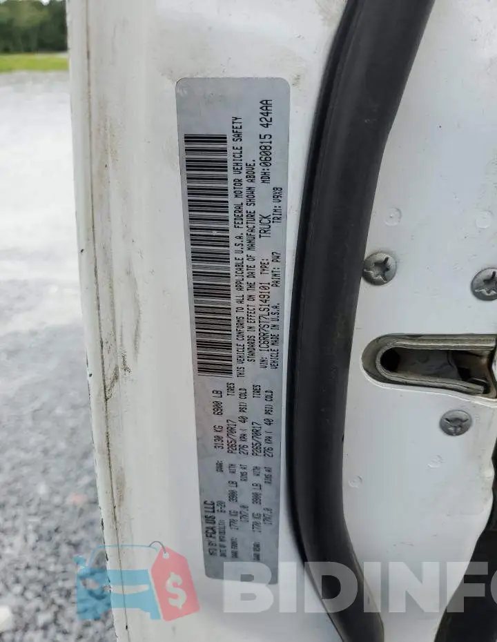 1C6RR7ST7LS149101 Photo# 12