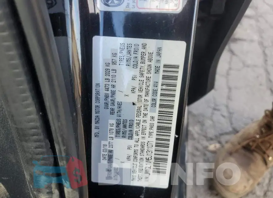 JM1GL1VM5J1311071 Photo# 12