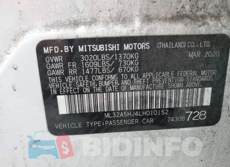 ML32A5HJ4LH010152 Photo# 12