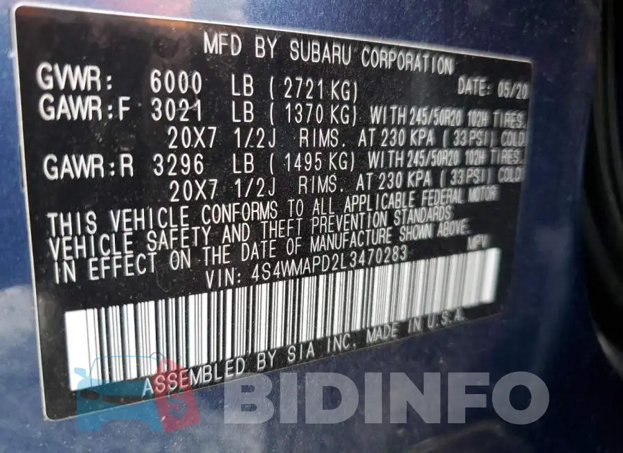 4S4WMAPD2L3470283 Photo# 13
