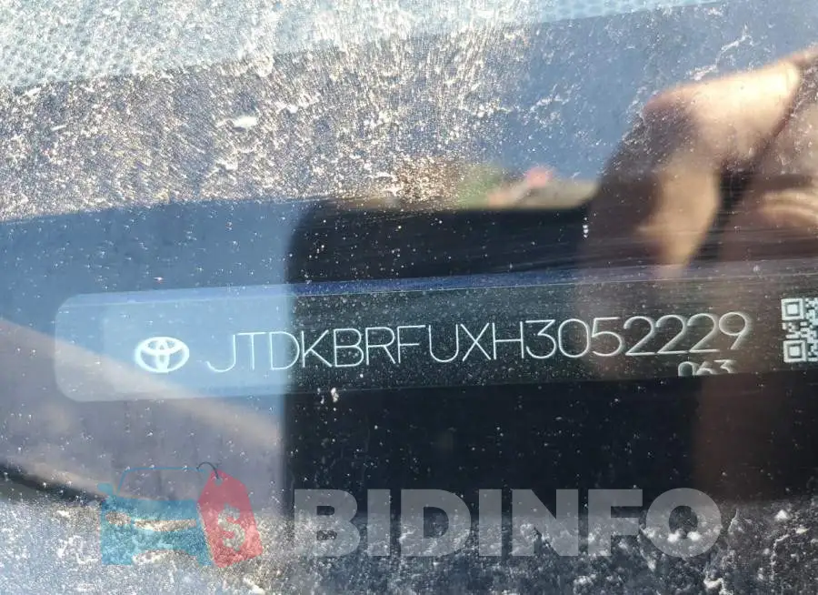 JTDKBRFUXH3052229 Photo# 12