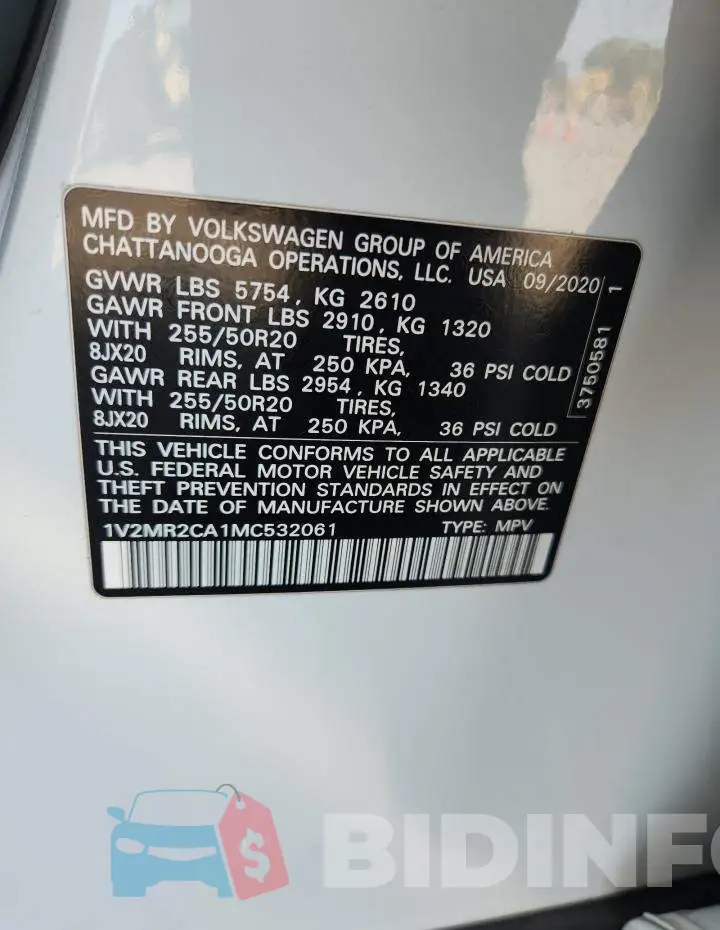 1V2MR2CA1MC532061 Photo# 13