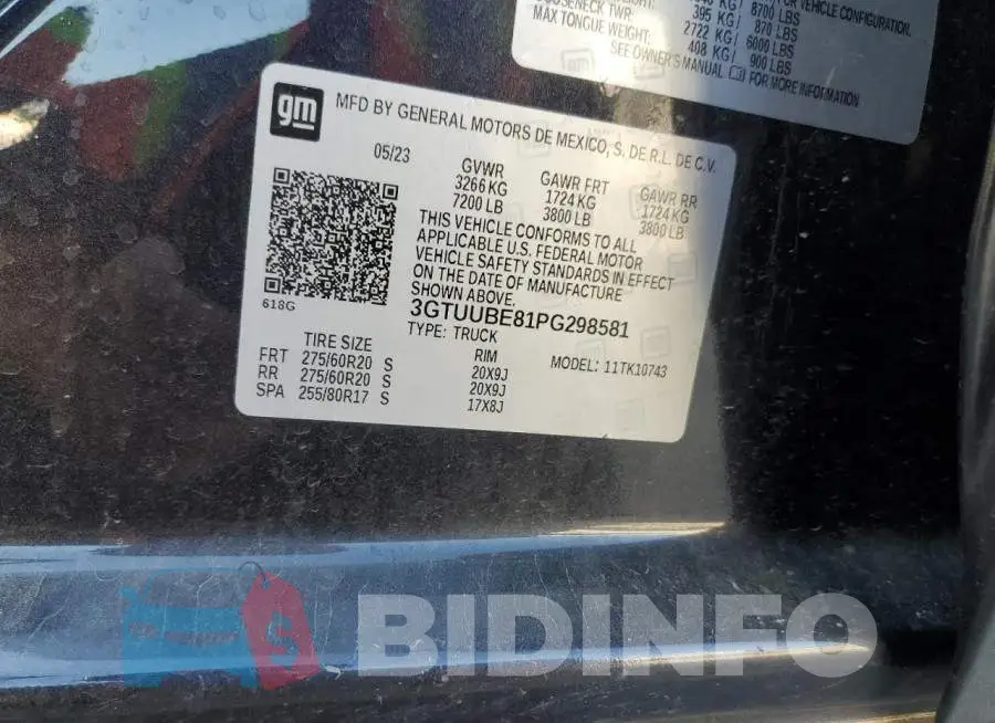 3GTUUBE81PG298581 Photo# 13