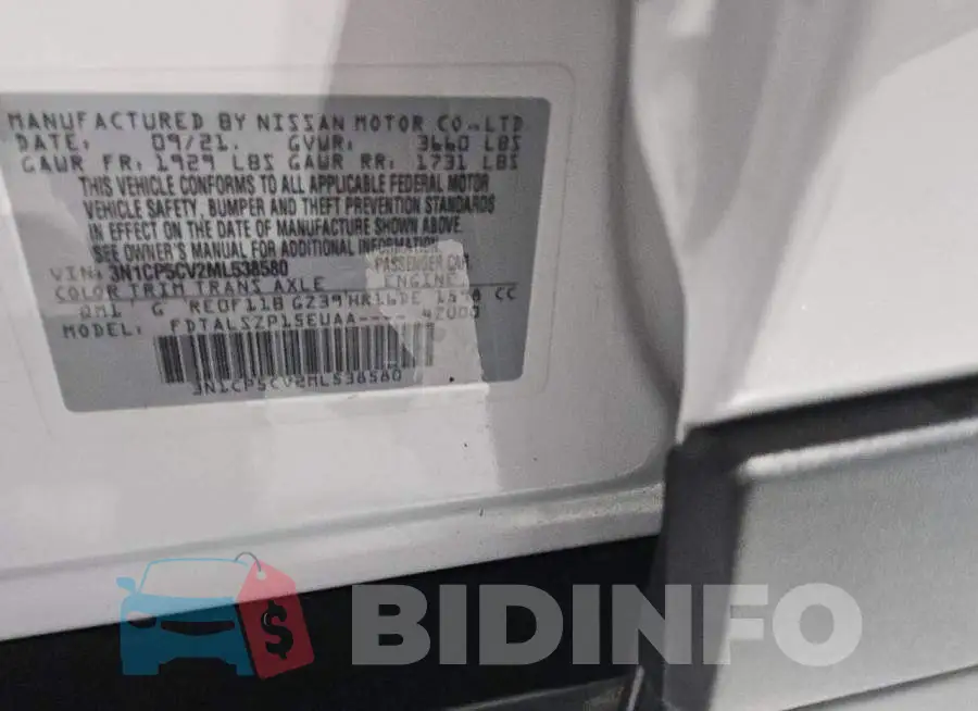 3N1CP5CV2ML538580 Photo# 13