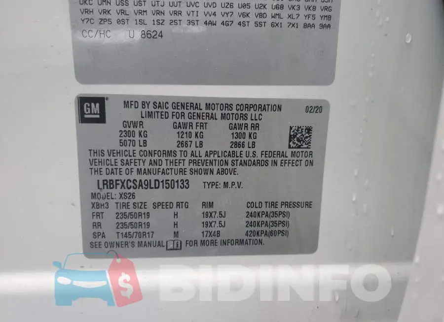 LRBFXCSA9LD150133 Photo# 14