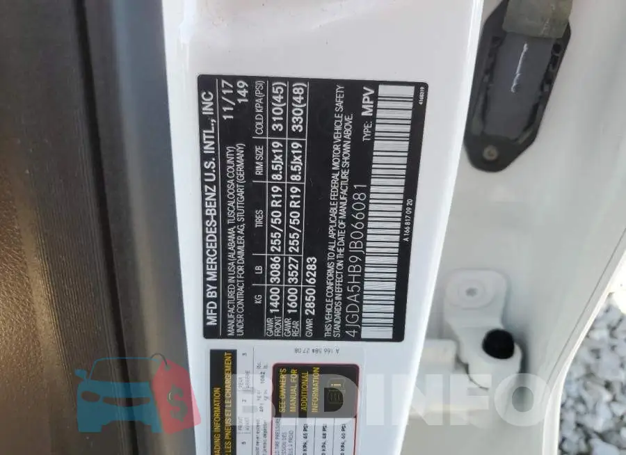 4JGDA5HB9JB066081 Photo# 13