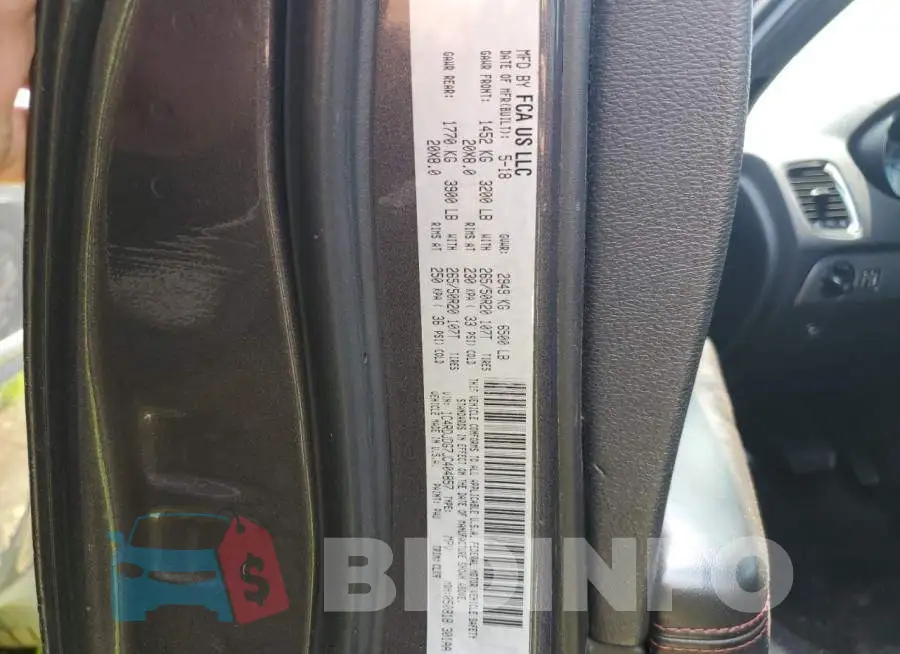 1C4RDJDG7JC404857 Photo# 13