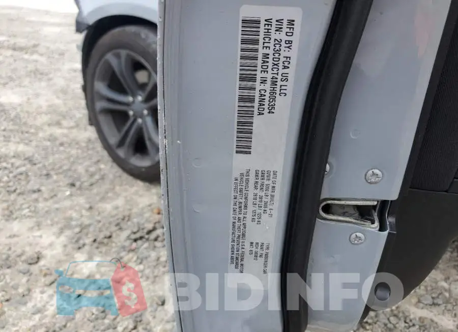 2C3CDXCT4MH605354 Photo# 13