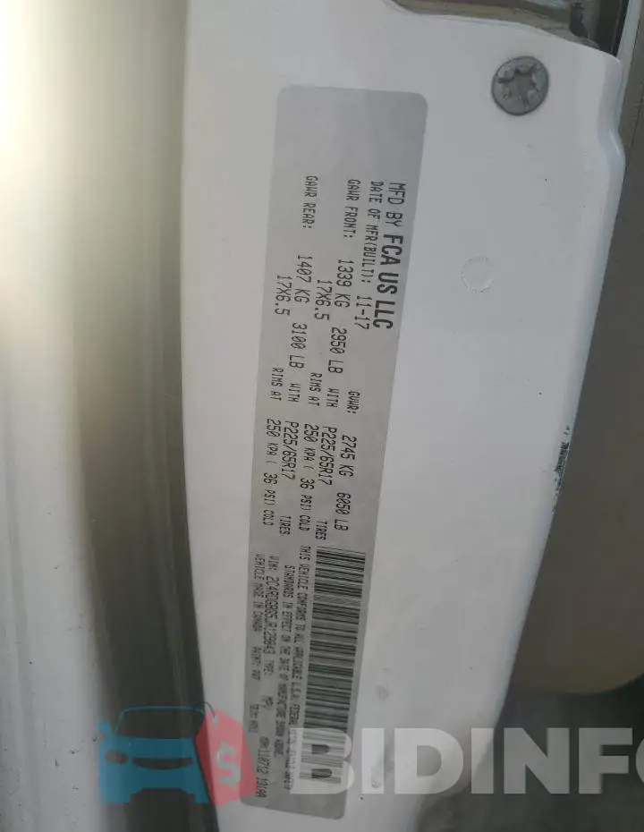 2C4RDGBG5JR129843 Photo# 13