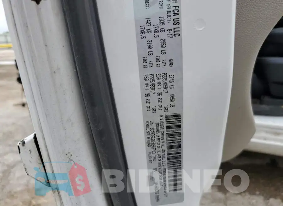 2C4RDGCGXHR867713 Photo# 13