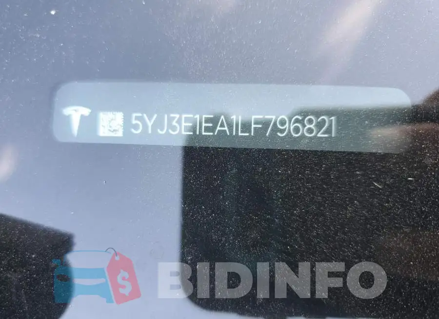 5YJ3E1EA1LF796821 Photo# 12